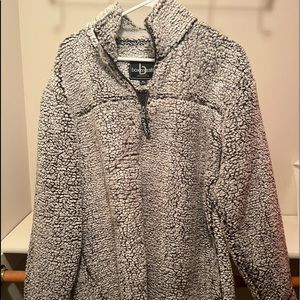 Boxercraft Sherpa Fleece Quarter-Zip Pullover!